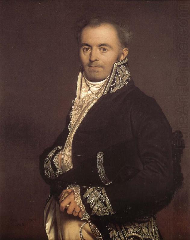 Jean-Auguste Dominique Ingres Man china oil painting image